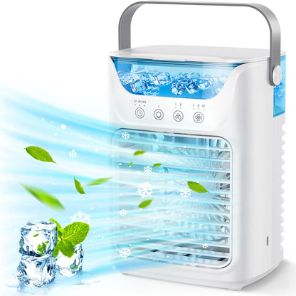 Portable USB Desktop Cooling Fan with Timer (New Model)